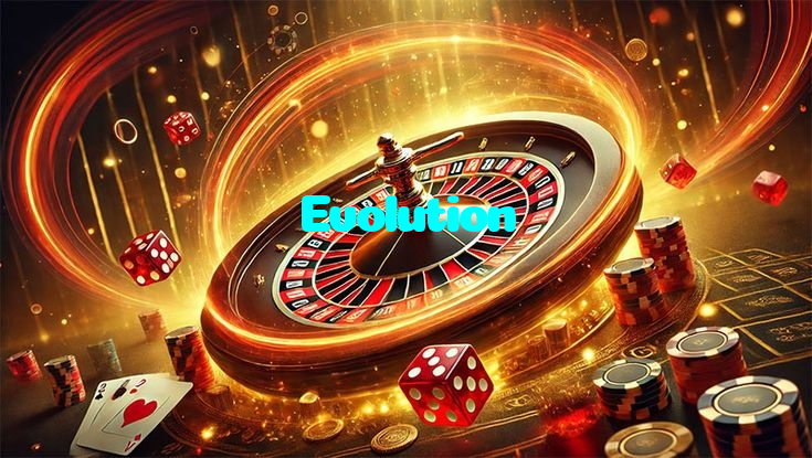 Evolution casino presented on mobile device in Pakistan with slots and live games